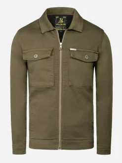 Wam Denim Zomerjassen<Zomer Jassen 82168 Curtice Khaki